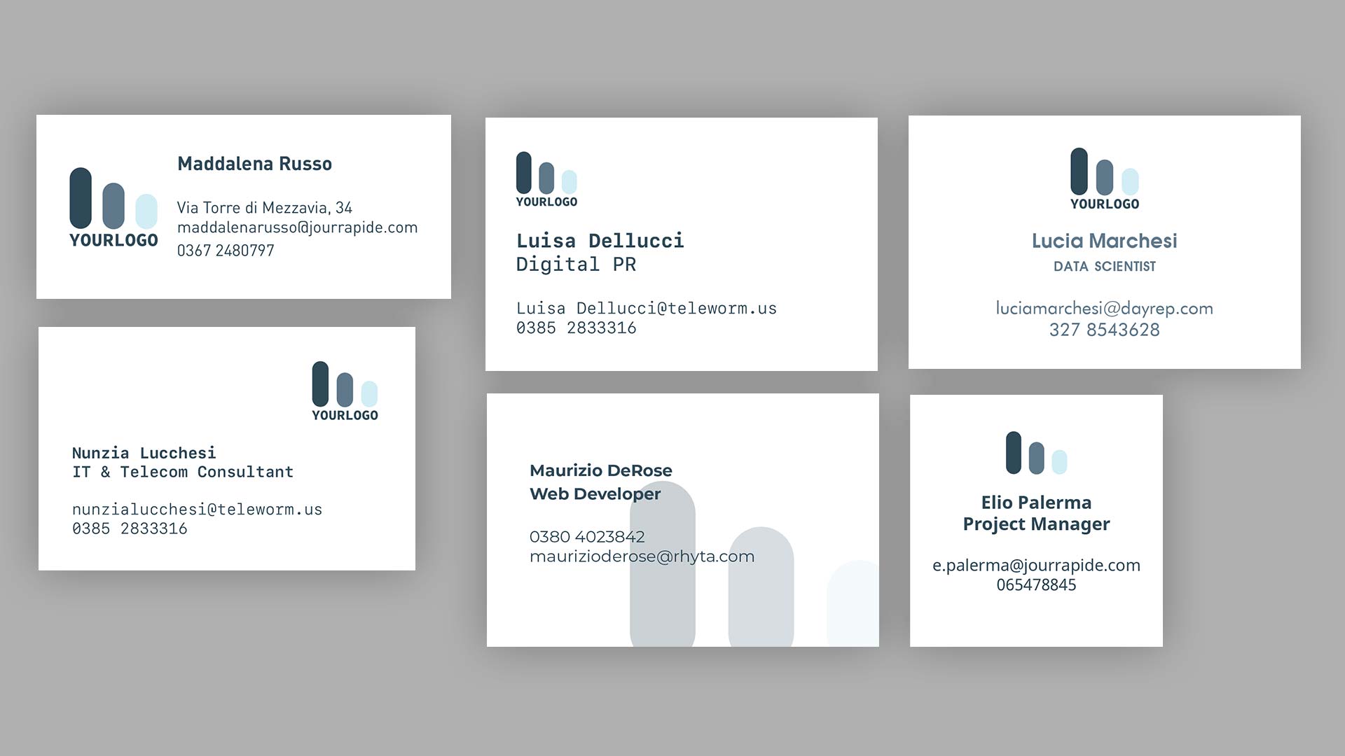 Template Biglietti per Aziende alt text